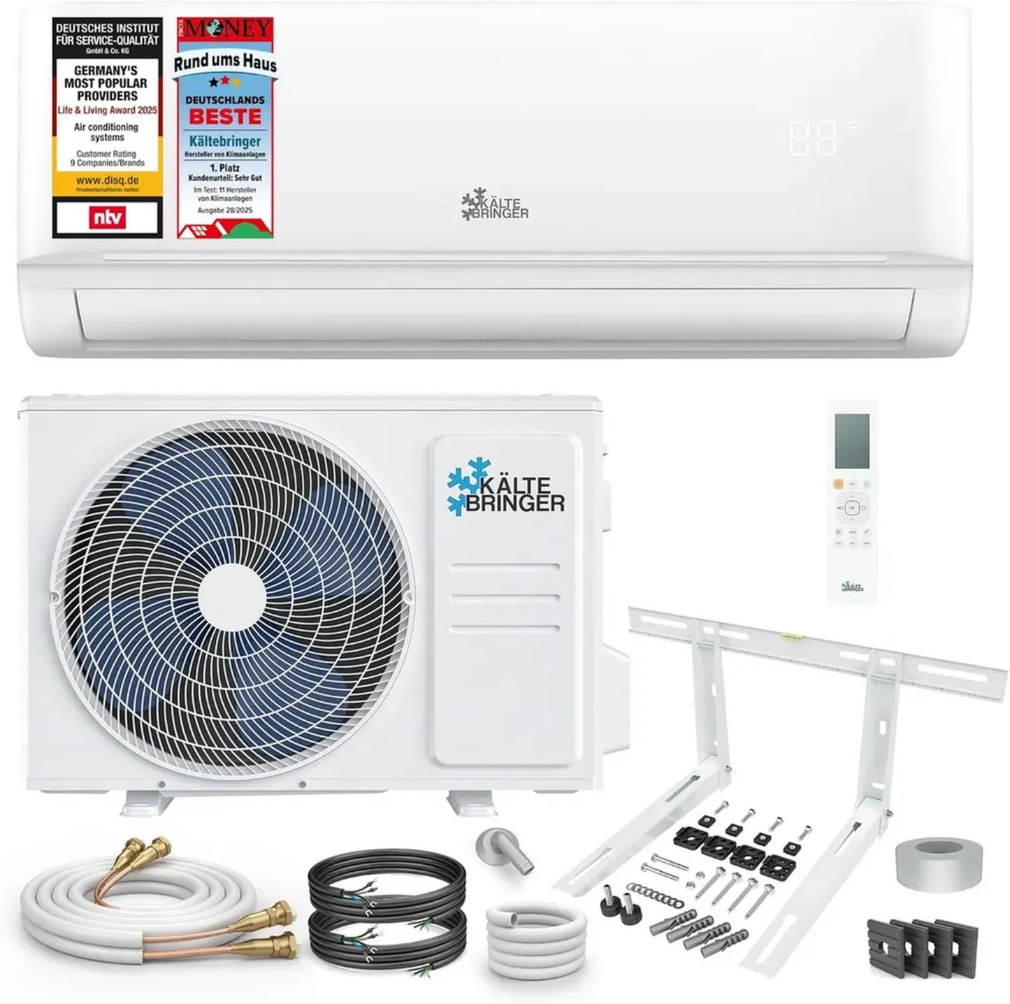Climatiseur Split 18000 BTU - 5,3 kW avec Chauffage et Économie d'Énergie